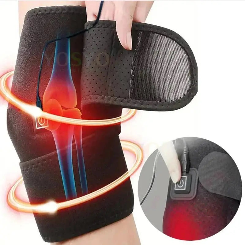 Premium Heating Knee Brace with Adjustable Temperature SingleStopRecoveryShop